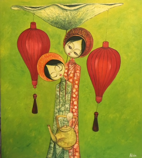 Tranh Sơn dầu Trừu Tượng